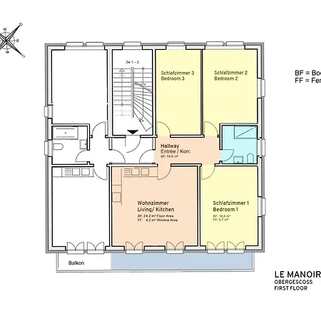 Apartment Le Manoir *